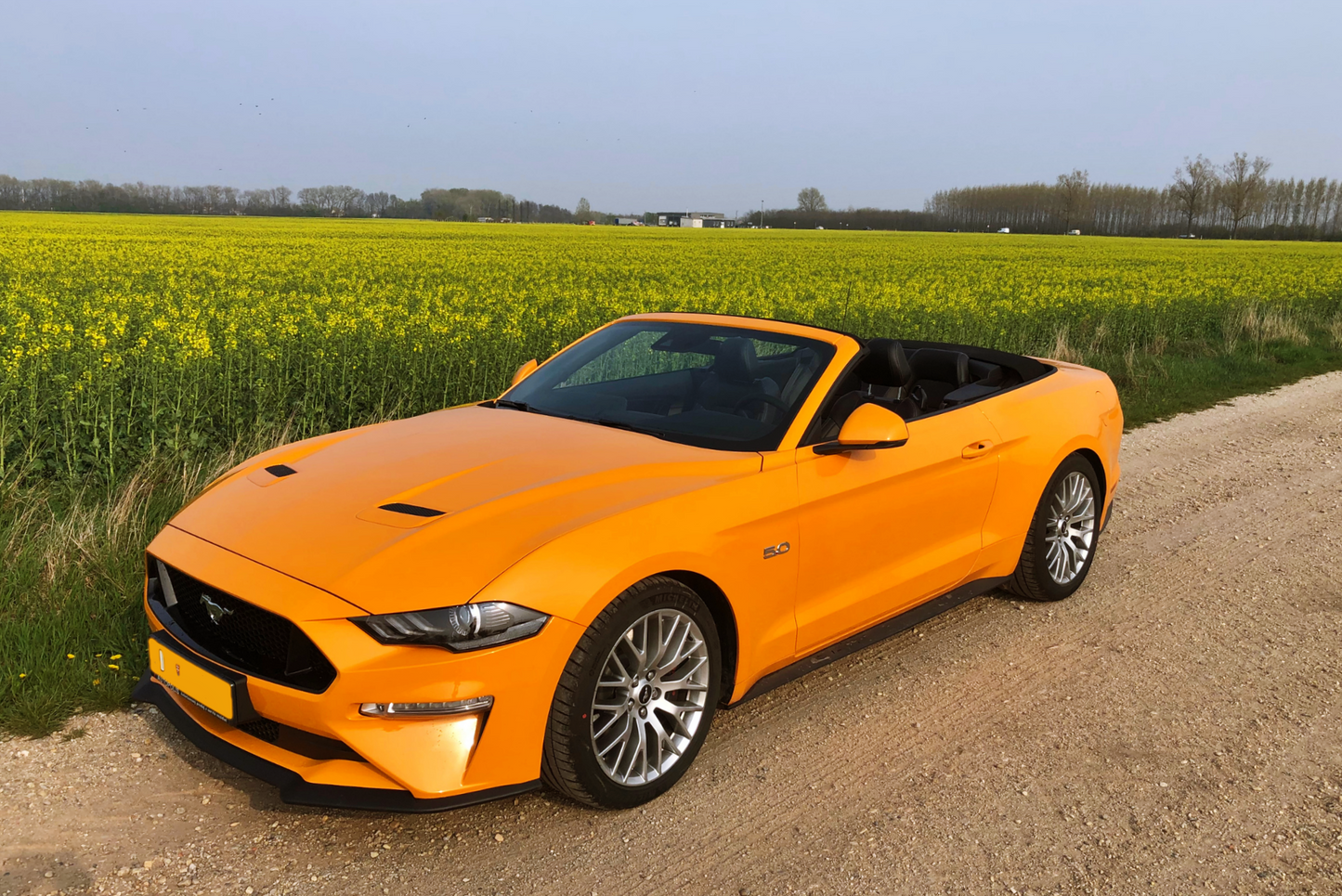 Ford Mustang Convertible 5.0 V8 Narancs - Utcai vezetés - ajándékkártya