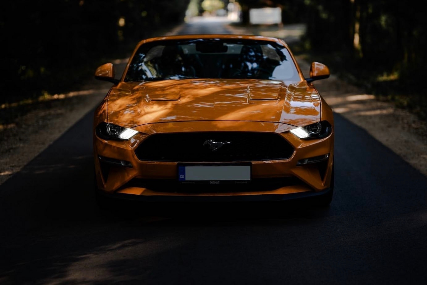 Ford Mustang Convertible 5.0 V8 Narancs - Utcai vezetés - ajándékkártya