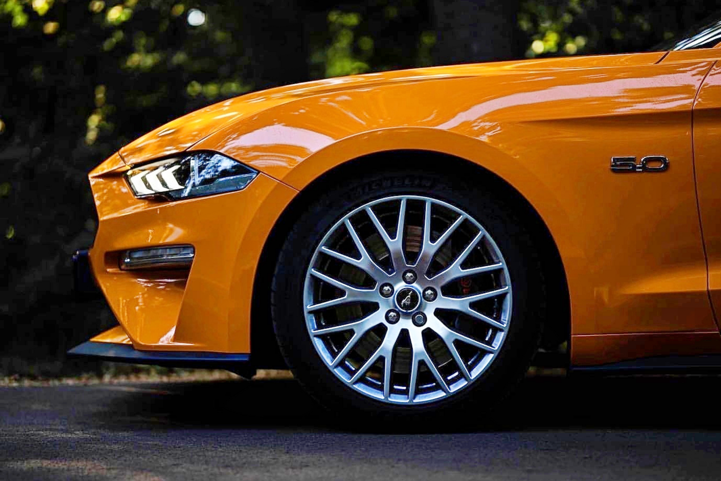 Ford Mustang Convertible 5.0 V8 Narancs - Utcai vezetés - ajándékkártya
